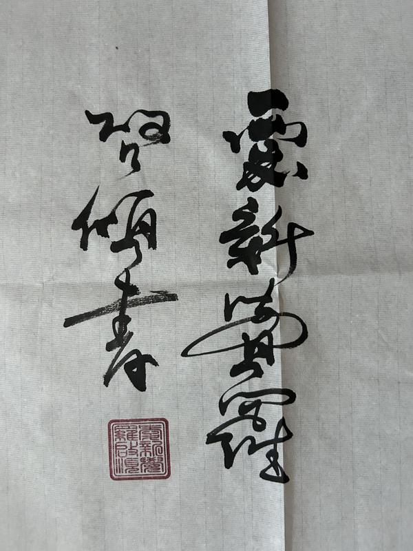 古玩字畫愛新覺羅.啟順老師《觀海聽濤》拍賣，當(dāng)前價(jià)格398元