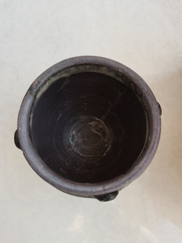 古玩陶瓷宣州窯四系黑釉罐拍賣,當(dāng)前價(jià)格0元