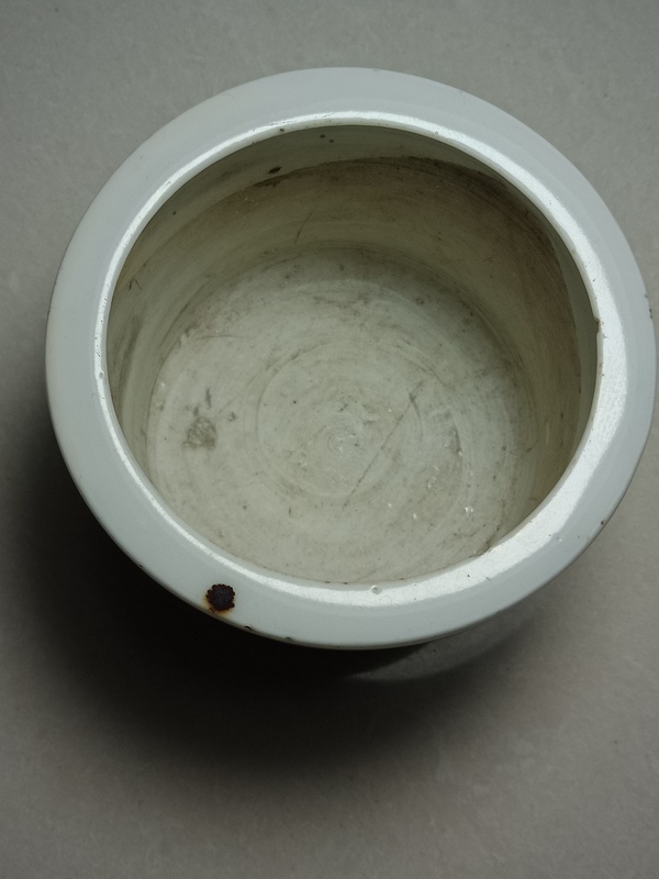 古玩陶瓷清中晚期德化窯香爐(琴爐)弦紋竹節(jié)爐拍賣,當(dāng)前價(jià)格3500元