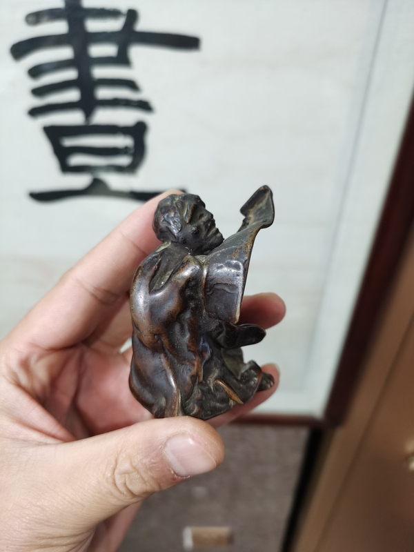 古玩銅器銅造像拍賣(mài)，當(dāng)前價(jià)格3800元