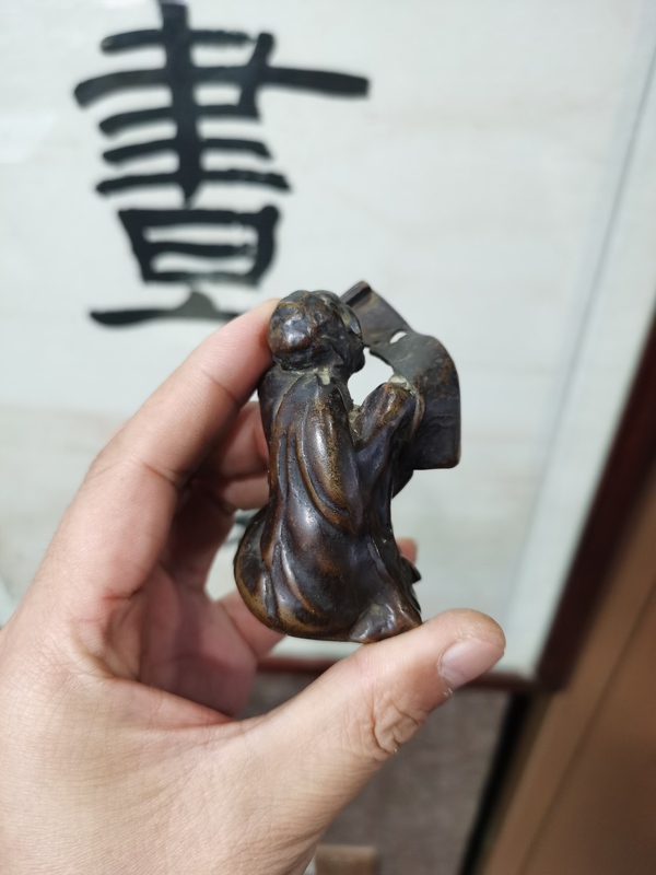 古玩銅器銅造像拍賣，當(dāng)前價(jià)格3800元