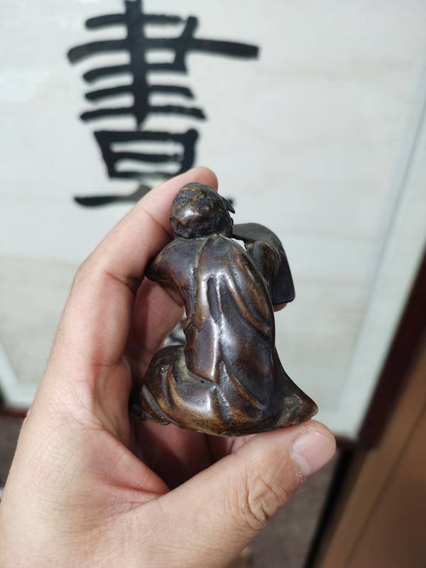 古玩銅器銅造像拍賣，當(dāng)前價(jià)格3800元