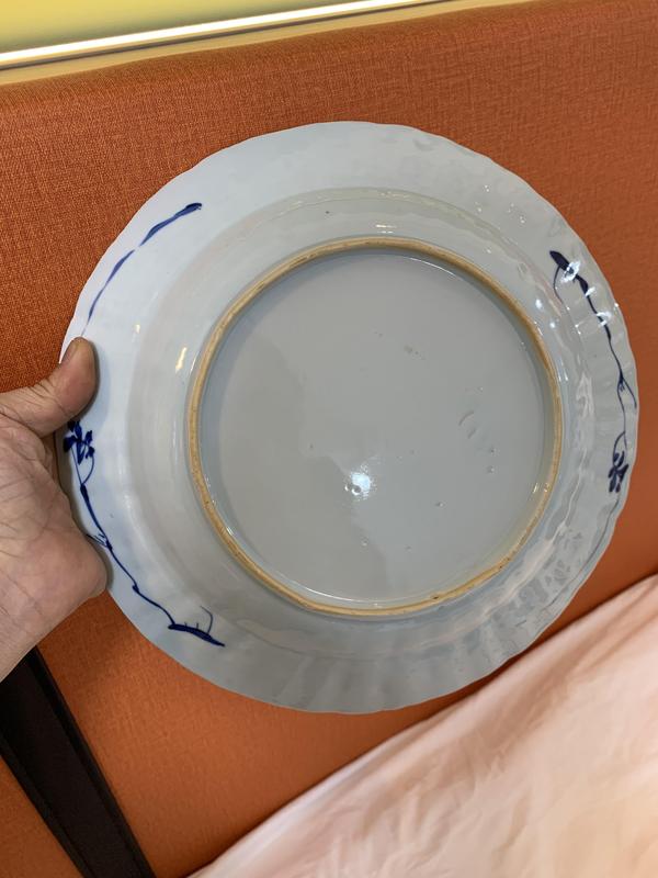 古玩陶瓷康熙人物紋青花盤拍賣,當前價格13899元