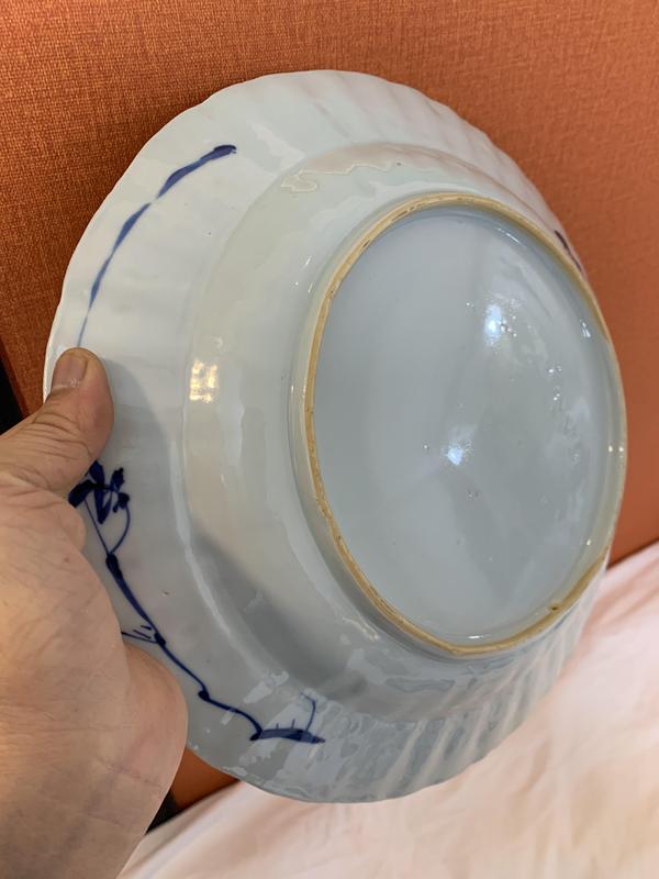 古玩陶瓷康熙人物紋青花盤拍賣,當前價格13899元