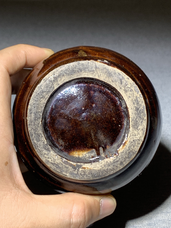 古玩陶瓷精品造型漂亮醬釉石榴尊拍賣,當前價格3888元