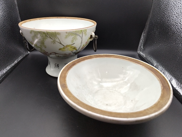 古玩陶瓷粉彩杏林春燕紋溫鍋拍賣,當(dāng)前價(jià)格1500元