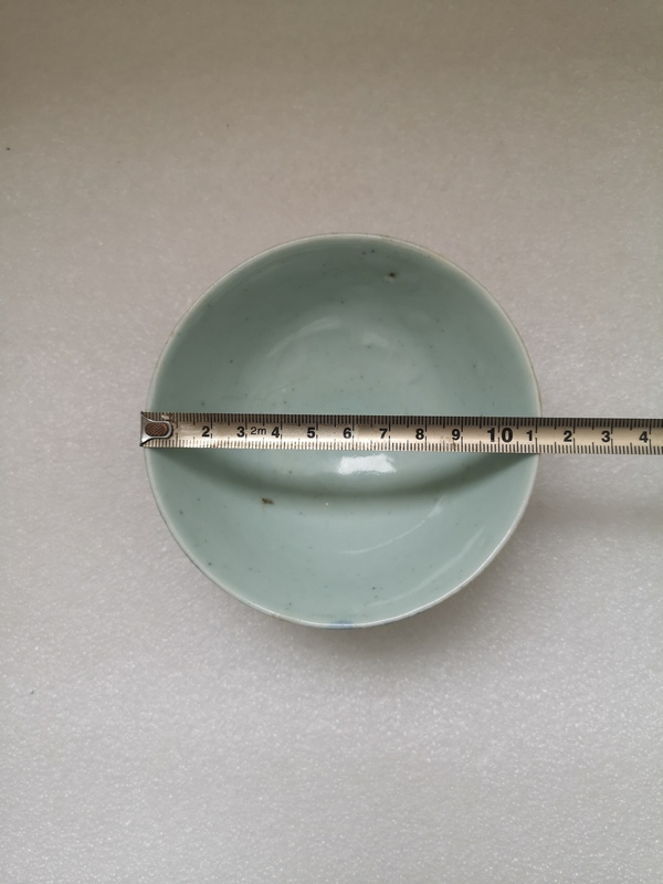 古玩陶瓷花卉紋青花碗拍賣,當前價格398元