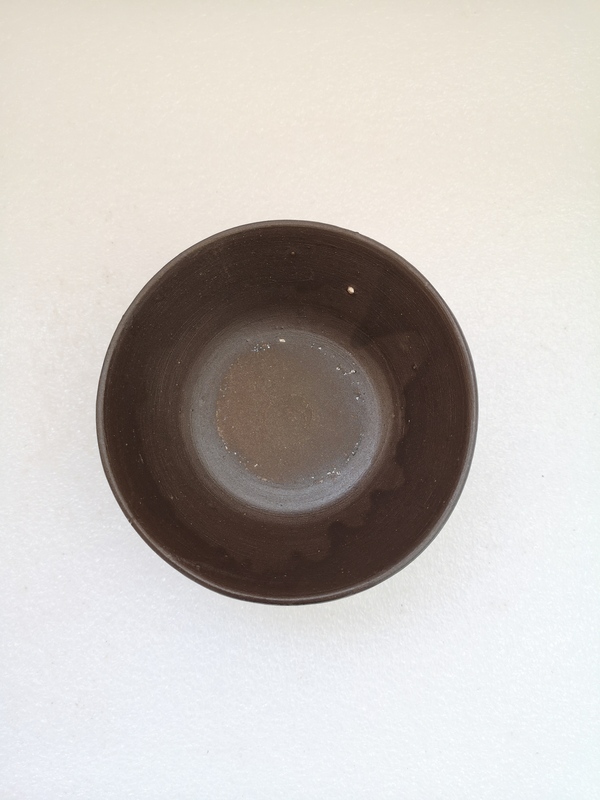 古玩陶瓷褐釉小碗拍賣,當前價格580元