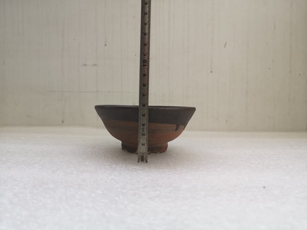 古玩陶瓷褐釉小碗拍賣,當前價格580元