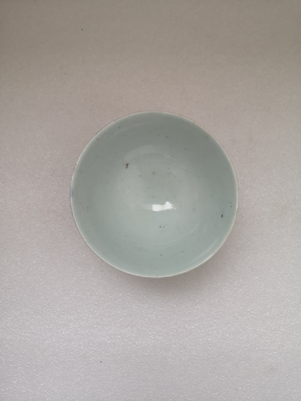 古玩陶瓷花卉紋青花碗拍賣,當前價格398元
