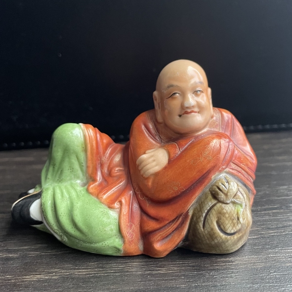 古玩陶瓷彩繪羅漢拍賣,當前價格12000元