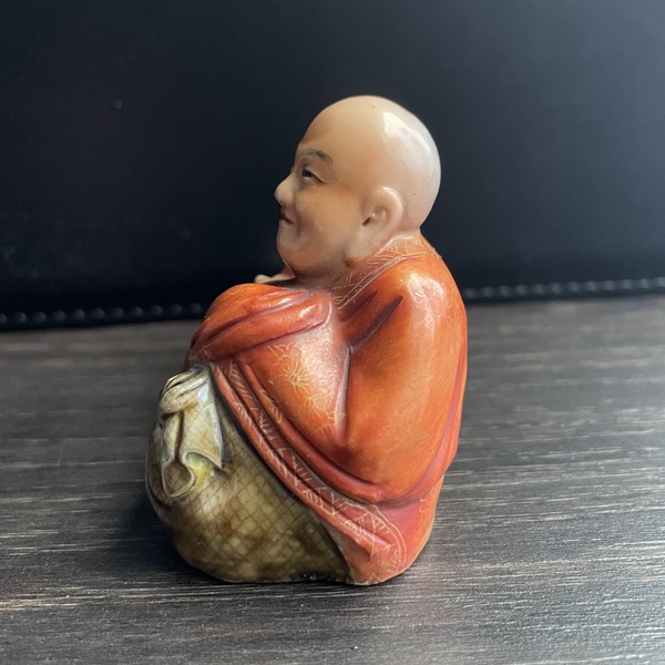 古玩陶瓷彩繪羅漢拍賣,當前價格12000元