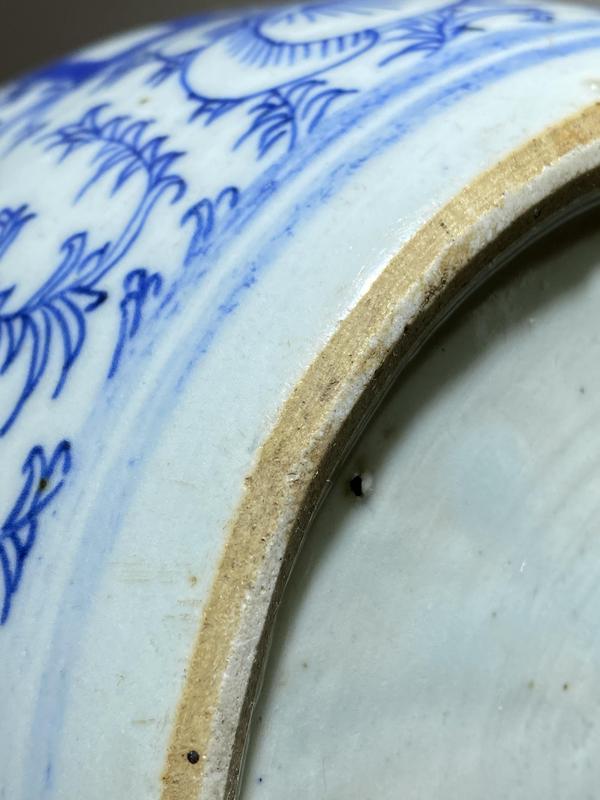古玩陶瓷青花纏枝三囍字罐拍賣,當前價格1888元