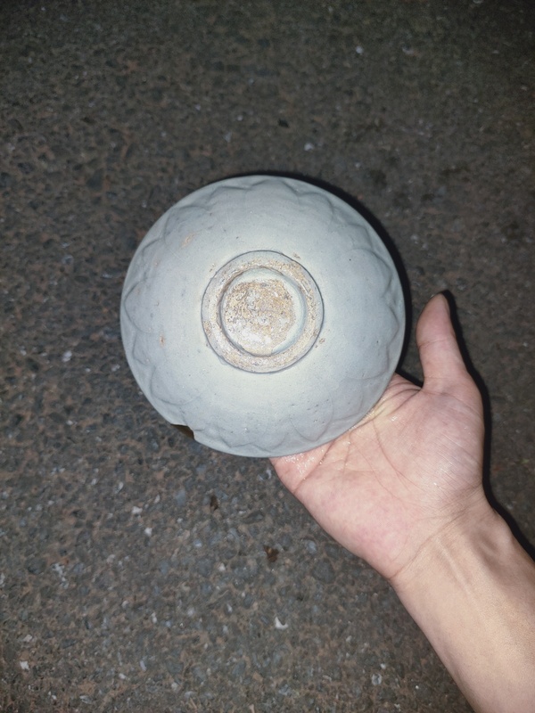古玩陶瓷宋龍泉窯蓮瓣洗拍賣,當前價格1500元