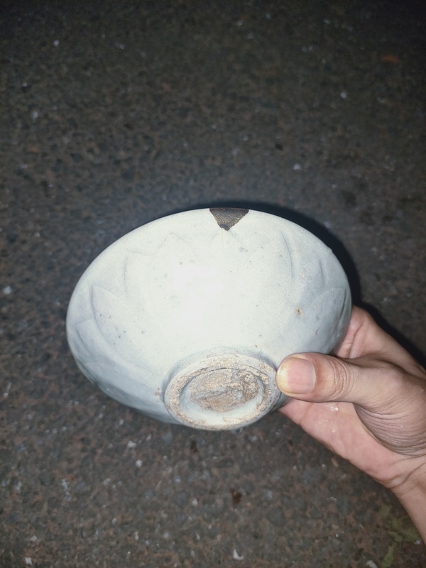 古玩陶瓷宋龍泉窯蓮瓣洗拍賣,當前價格1500元