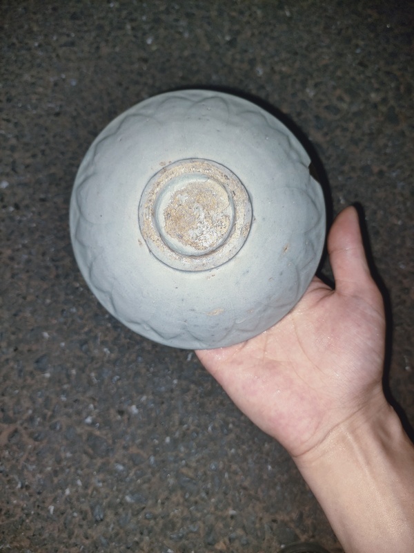 古玩陶瓷宋龍泉窯蓮瓣洗拍賣,當前價格1500元
