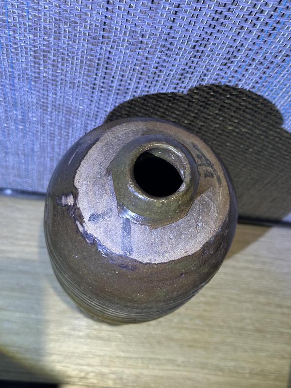古玩陶瓷放個漏元代茶葉末梅瓶拍賣,當前價格9999元