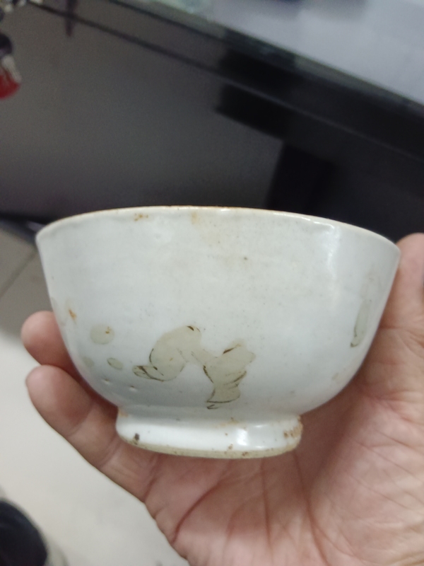 古玩陶瓷白釉碗拍賣,當前價格3000元