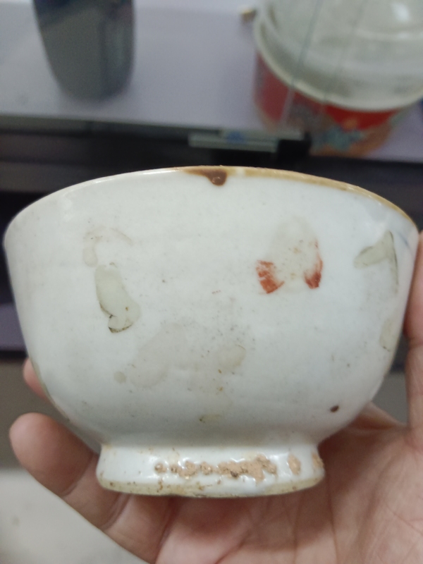 古玩陶瓷白釉碗拍賣,當前價格3000元