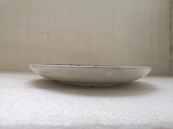 古玩陶瓷青花花卉紋盤拍賣,當前價格398元