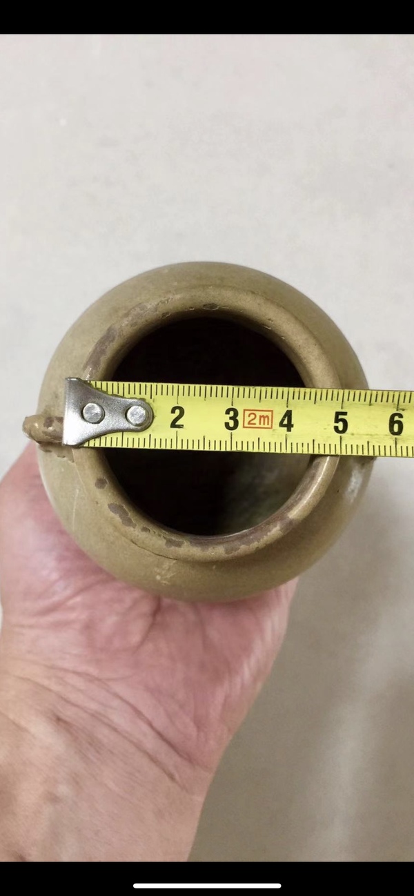 古玩陶瓷越窯系青瓷雙系罐拍賣,當前價格2688元