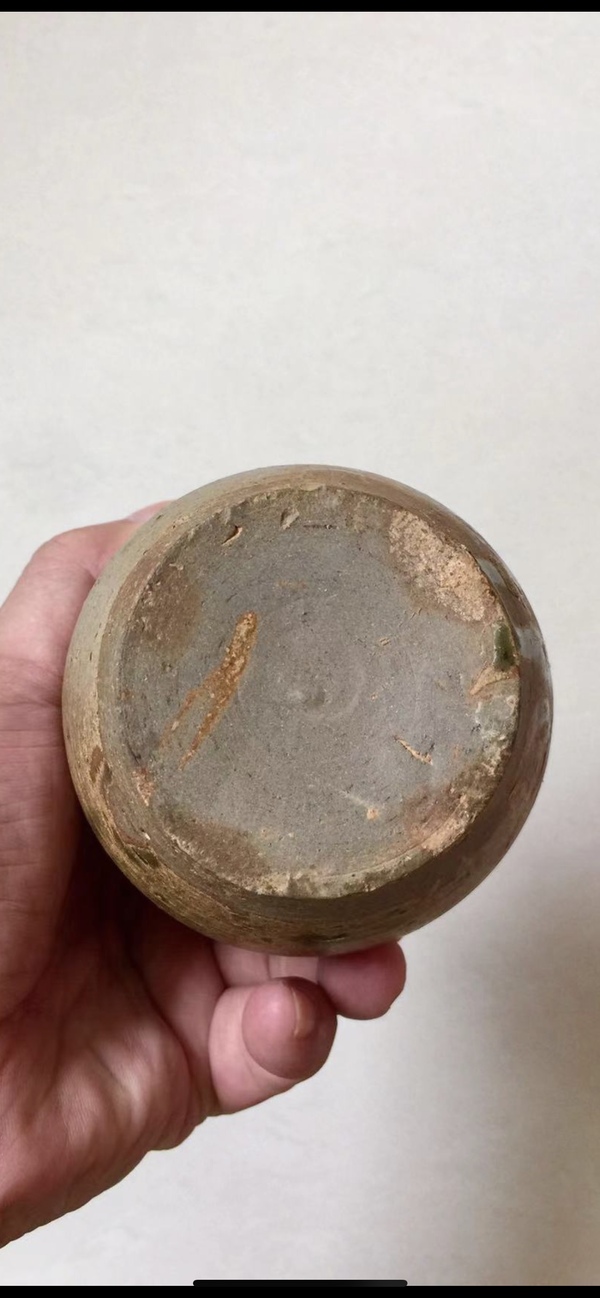 古玩陶瓷越窯青瓷雙系罐拍賣,當前價格300元