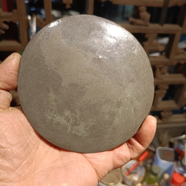 古玩銅器西漢古單龍鏡拍賣(mài)，當(dāng)前價(jià)格2500元
