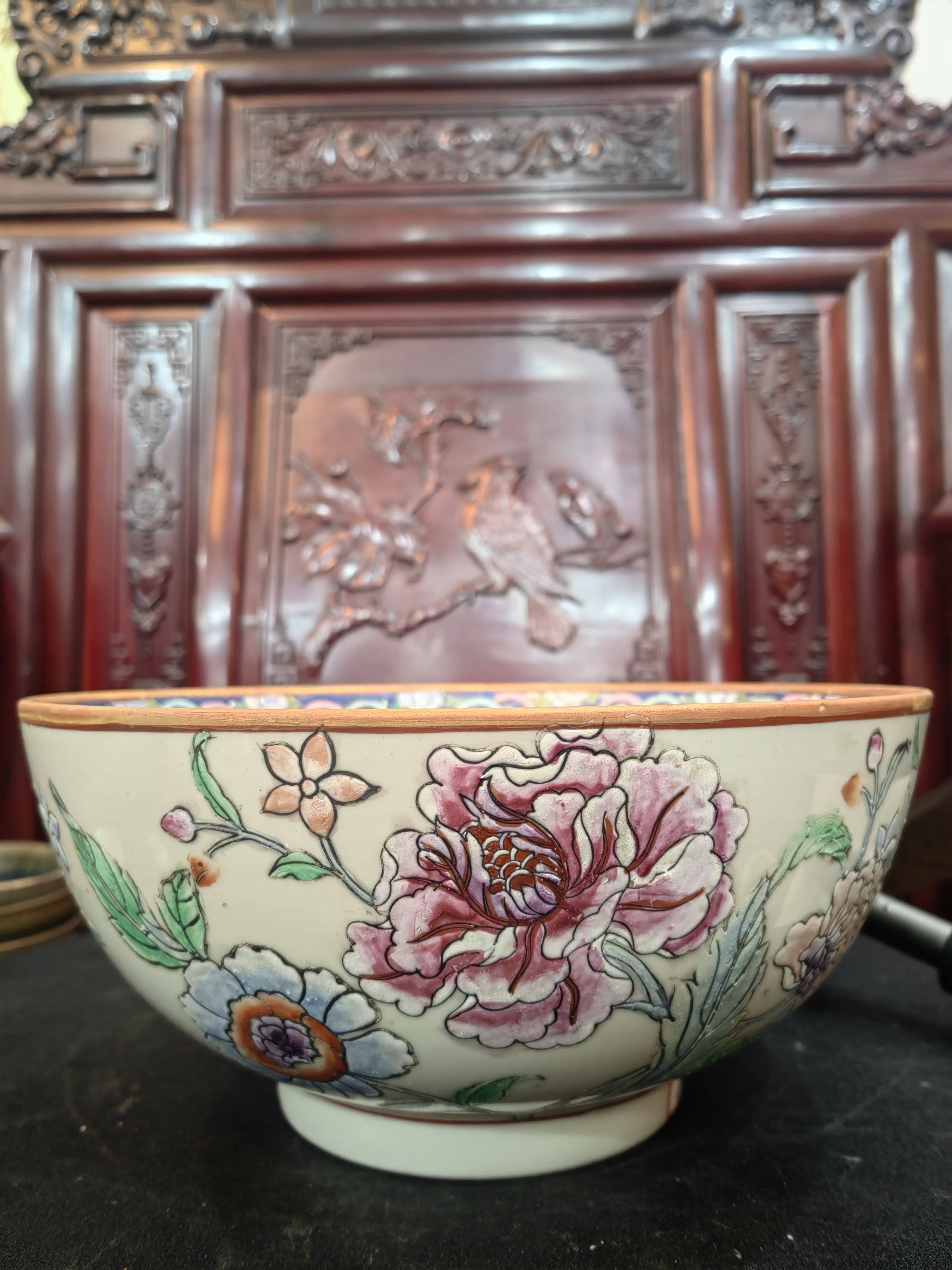 域鉴古玩】义谦堂龙年制款粉彩碗鉴定结果_义谦堂龙年制款粉彩碗
