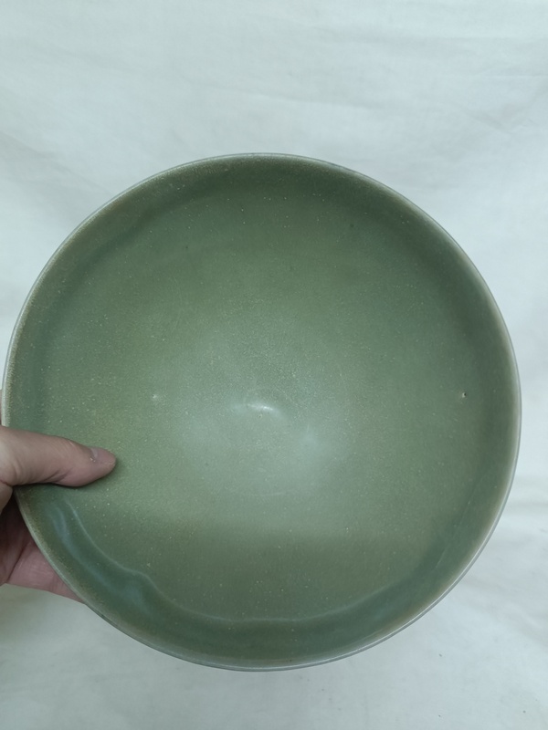 古玩陶瓷宋代龍泉窯青釉菊瓣碗(已平臺實物保真)拍賣,當前價格22000元
