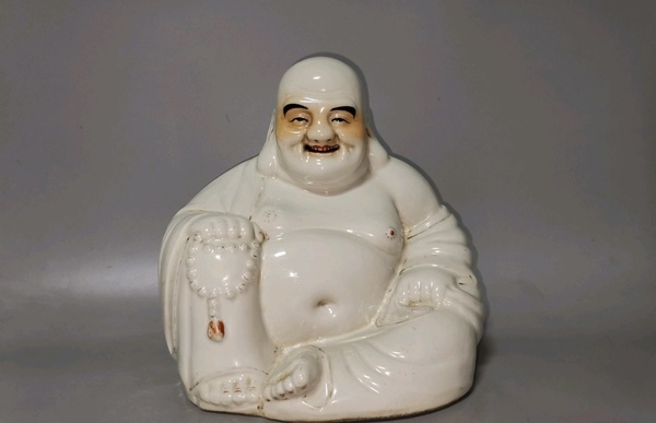 古玩陶瓷萬同順彌勒佛塑像拍賣,當前價格2500元