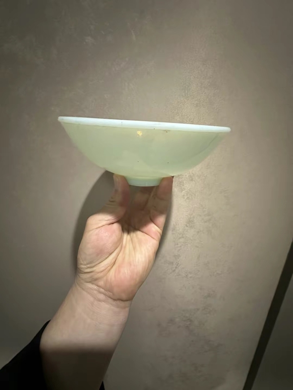 古玩轉賣料器碗拍賣，當前價格188元