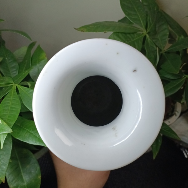 古玩陶瓷清中晚青花博古花卉羅漢瓶拍賣(mài),當(dāng)前價(jià)格8800元