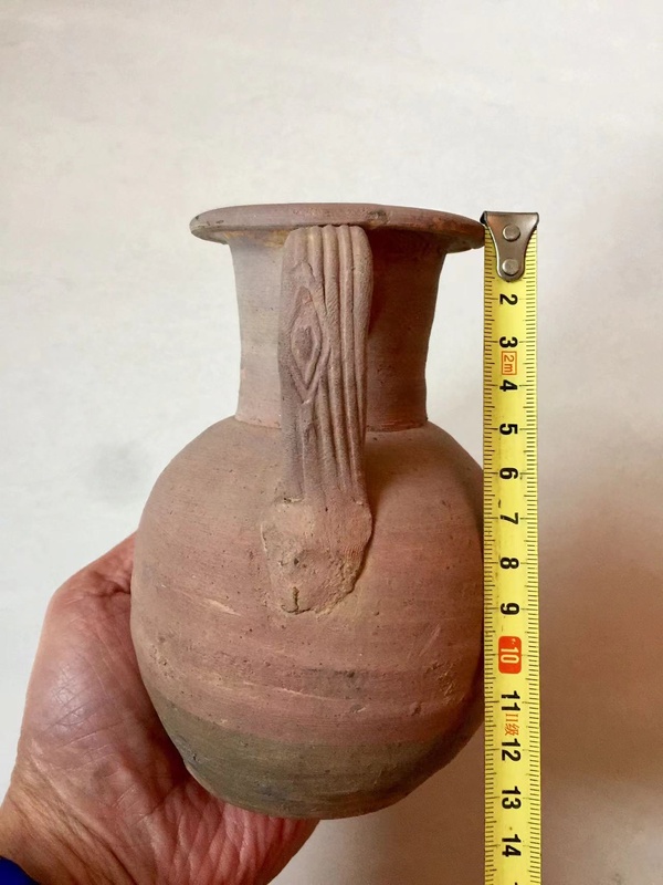 古玩陶瓷宣州窯素胎執壺拍賣,當前價格888元