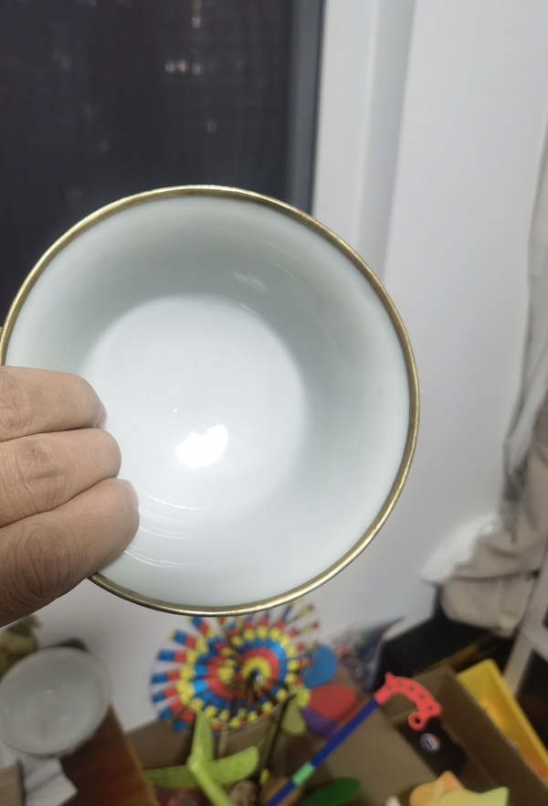 古玩陶瓷乾隆青花杯拍賣，當前價格4999元