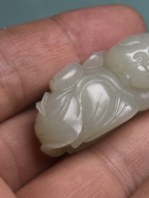 古玩玉器籽料童子拍賣,當前價格5600元