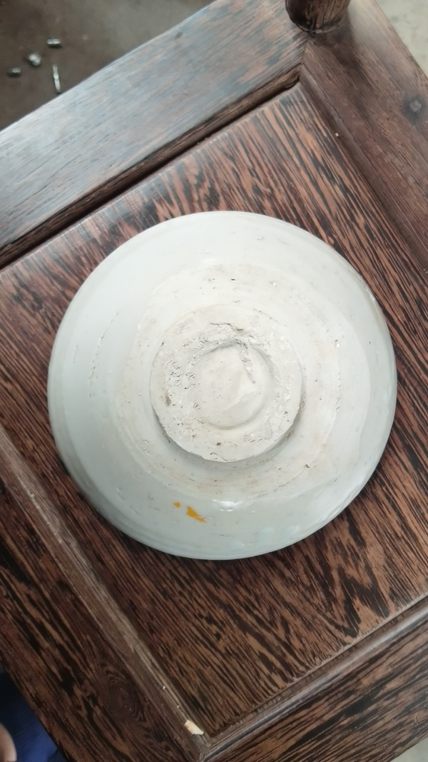 古玩陶瓷卵白釉大碗拍賣,當前價格3600元