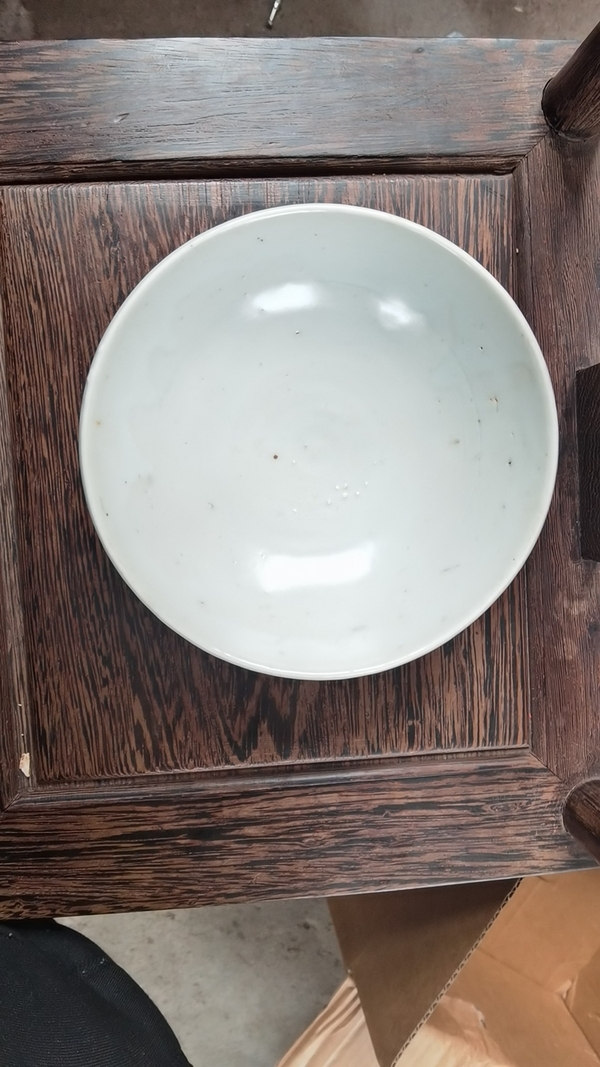 古玩陶瓷卵白釉大碗拍賣,當前價格3600元