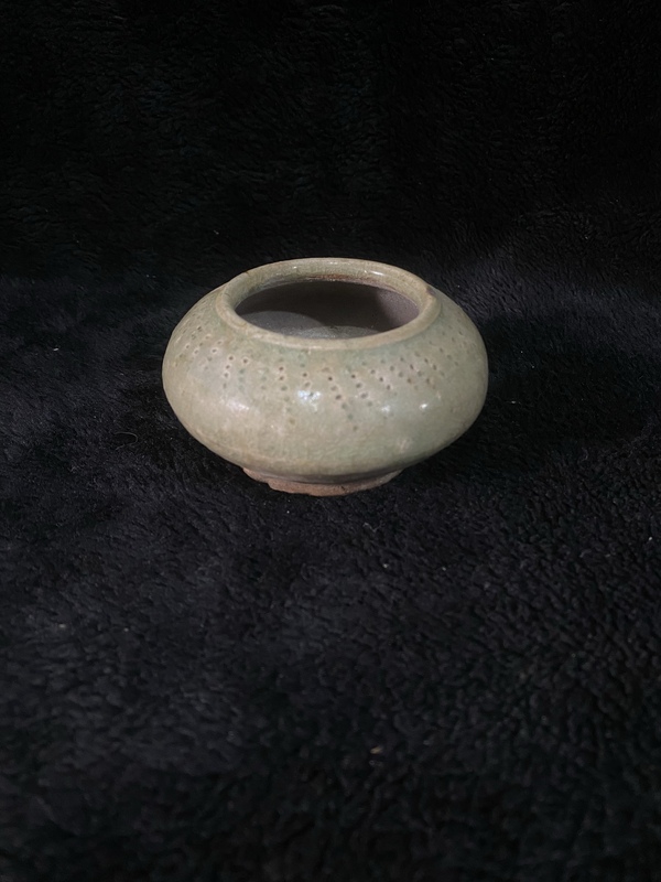 古玩陶瓷唐代青釉水盂拍賣,當前價格2680元