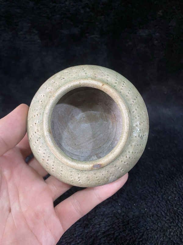 古玩陶瓷唐代青釉水盂拍賣,當前價格2680元
