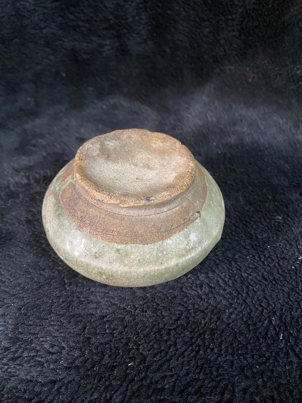 古玩陶瓷唐代青釉水盂拍賣,當前價格2680元