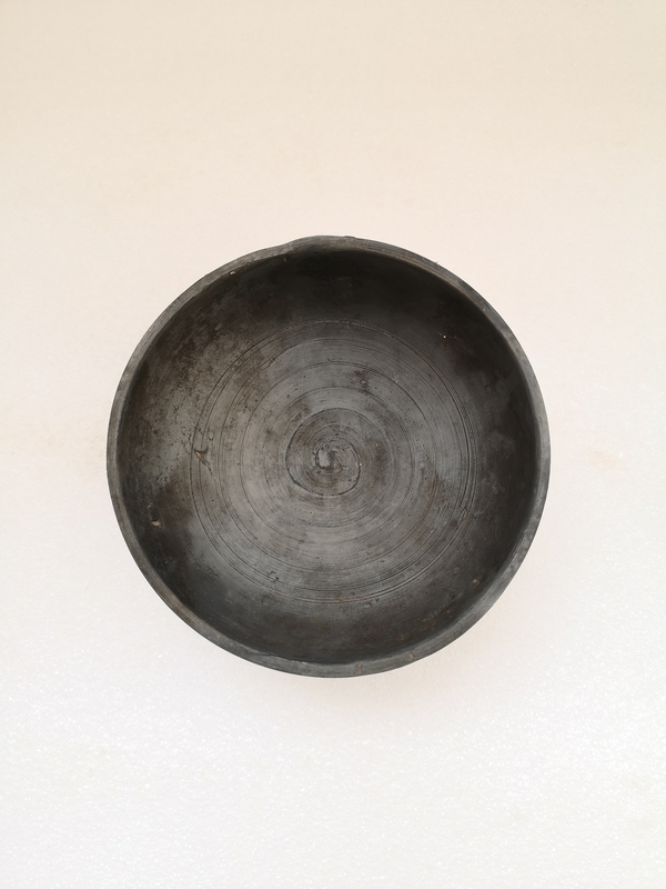 古玩陶瓷元末明初灰陶碗拍賣,當(dāng)前價格458元