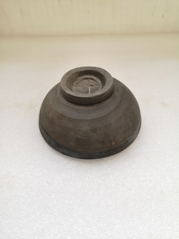 古玩陶瓷元末明初灰陶碗拍賣,當(dāng)前價格458元