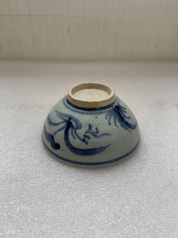 古玩陶瓷明代青花小碗拍賣,當前價格850元