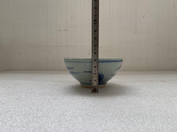 古玩陶瓷明代青花小碗拍賣,當前價格850元