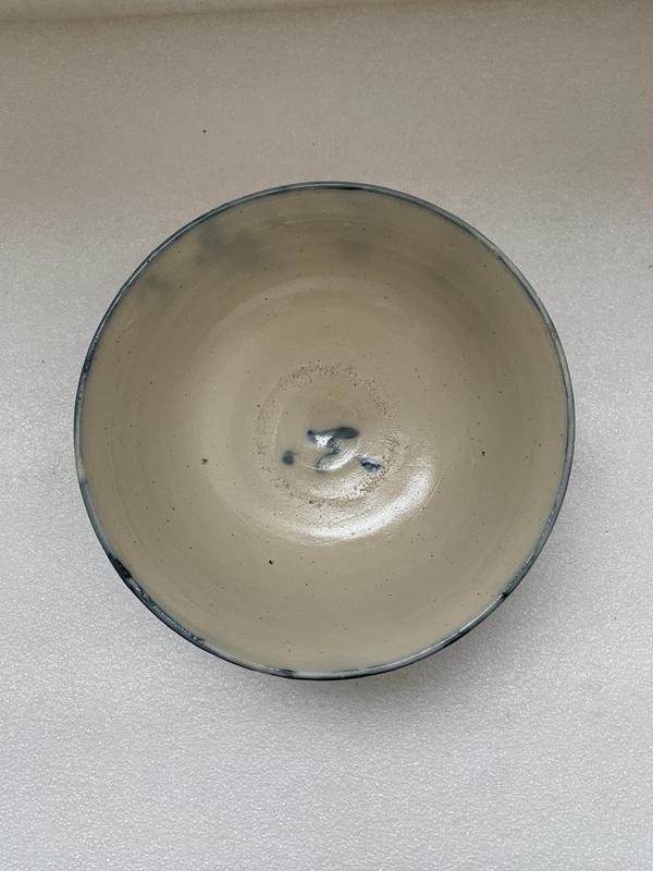 古玩陶瓷清早期磁州窯青花碗拍賣,當(dāng)前價(jià)格450元