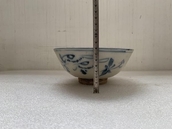 古玩陶瓷清早期磁州窯青花碗拍賣,當(dāng)前價(jià)格450元