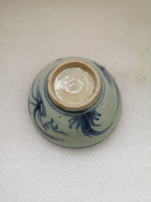 古玩陶瓷明代青花小碗拍賣,當前價格850元