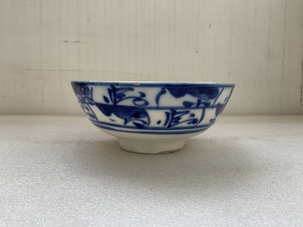 古玩陶瓷清早期青花福字紋碗拍賣,當前價格480元