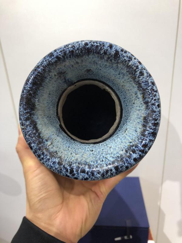 古玩陶瓷窯變釉瓶拍賣,當前價格1888元