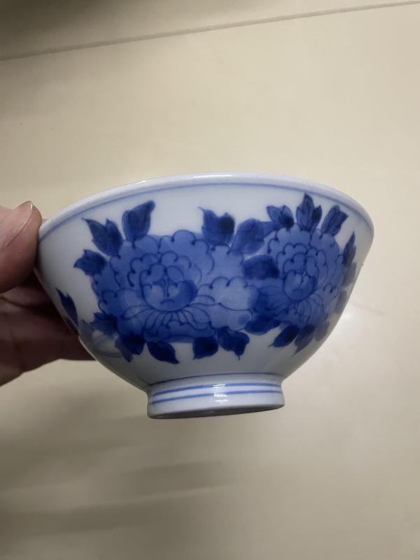 古玩陶瓷青花花卉碗拍賣,當前價格880元